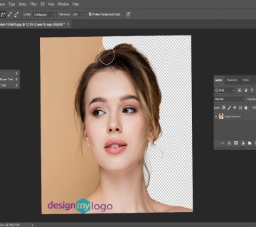 حذف بک گراند در فتوشاپ