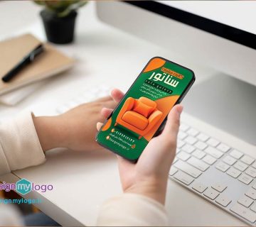طراحی پست اینستاگرام گالری مبلمان سناتور
