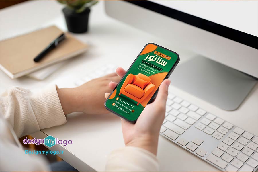 طراحی پست اینستاگرام گالری مبلمان سناتور