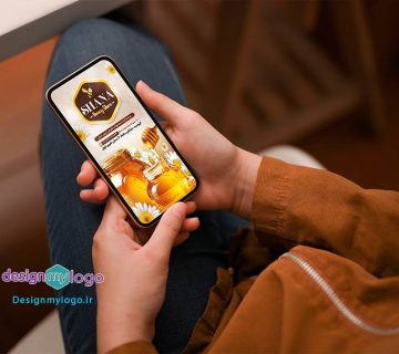 طراحی استوری اینستاگرام فروشگاه عسل شانا