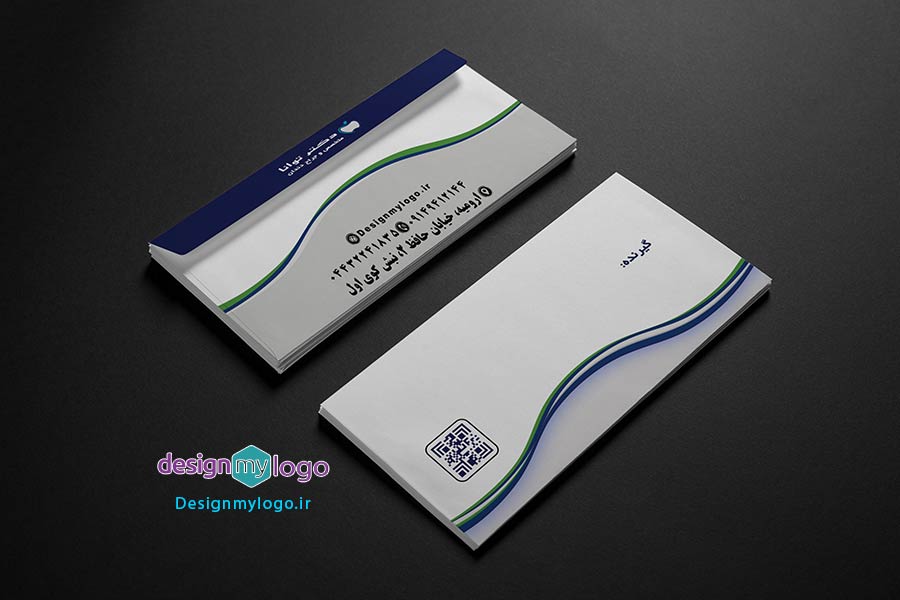 طراحی پاکت اداری متخحصص و جراح دندان