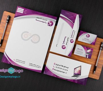 طراحی و چاپ ست اداری تعمیرات کامپیوتر راسپینا