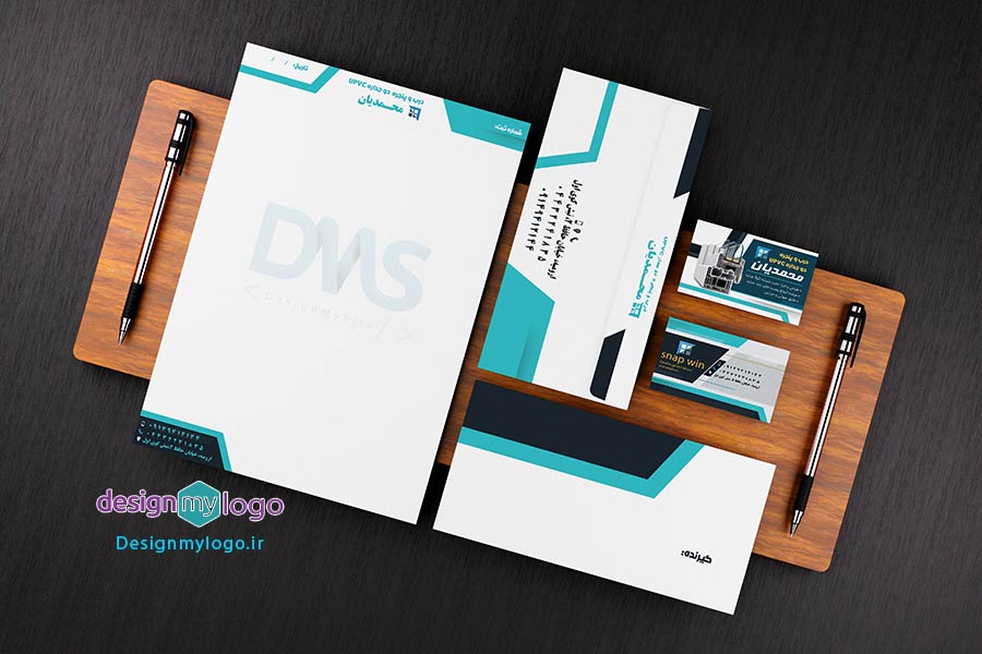 طراحی-و-چاپ-ست-اداری-درب-و-پنجره-دو-جداره-محمدیان